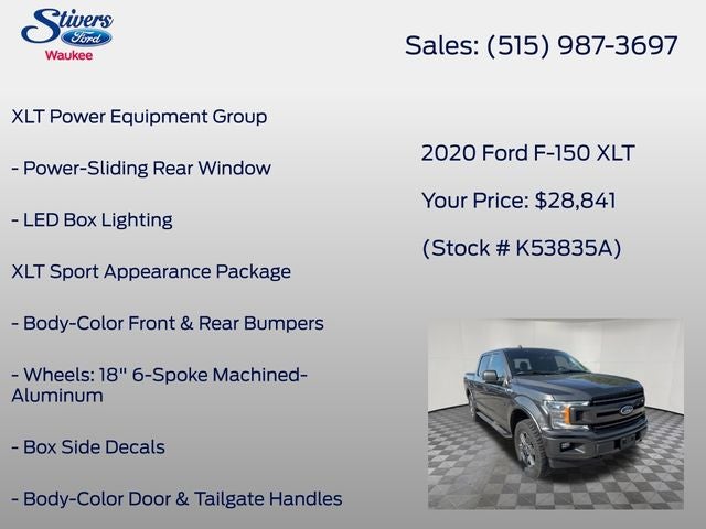 2020 Ford F-150 XLT