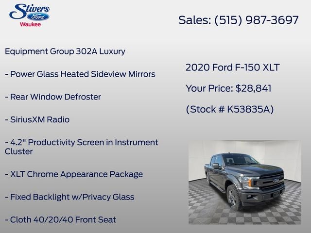 2020 Ford F-150 XLT