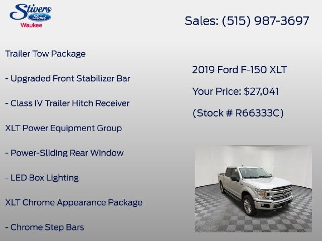 2019 Ford F-150 XLT