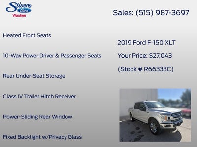 2019 Ford F-150 XLT