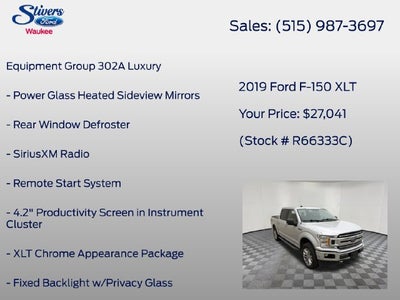 2019 Ford F-150 XLT