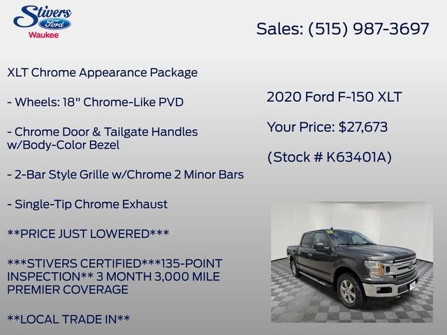 2020 Ford F-150 XLT