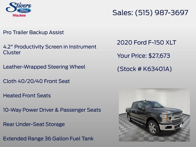 2020 Ford F-150 XLT