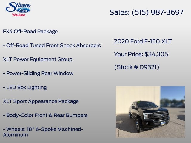 2020 Ford F-150 XLT