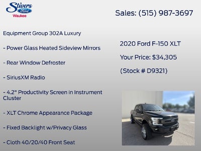 2020 Ford F-150 XLT