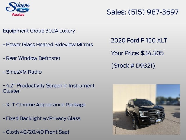 2020 Ford F-150 XLT
