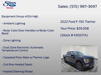 2022 Ford F-150 Tremor