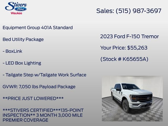 2023 Ford F-150 Tremor
