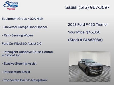 2023 Ford F-150 Tremor