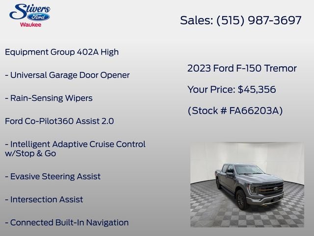 2023 Ford F-150 Tremor