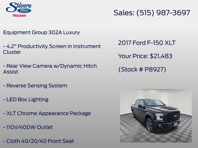 2017 Ford F-150 XLT