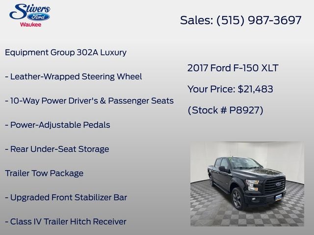 2017 Ford F-150 XLT