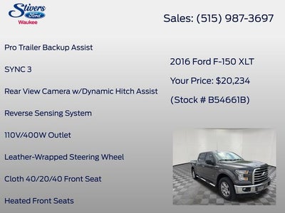 2016 Ford F-150 XLT