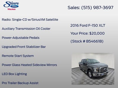 2016 Ford F-150 XLT