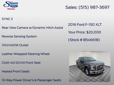 2016 Ford F-150 XLT