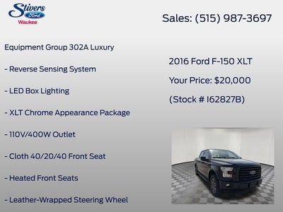 2016 Ford F-150 XLT