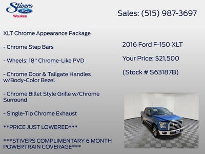 2016 Ford F-150 XLT