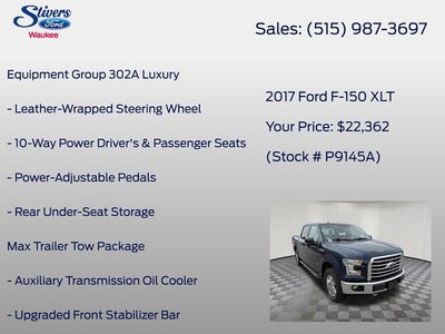 2017 Ford F-150 XLT