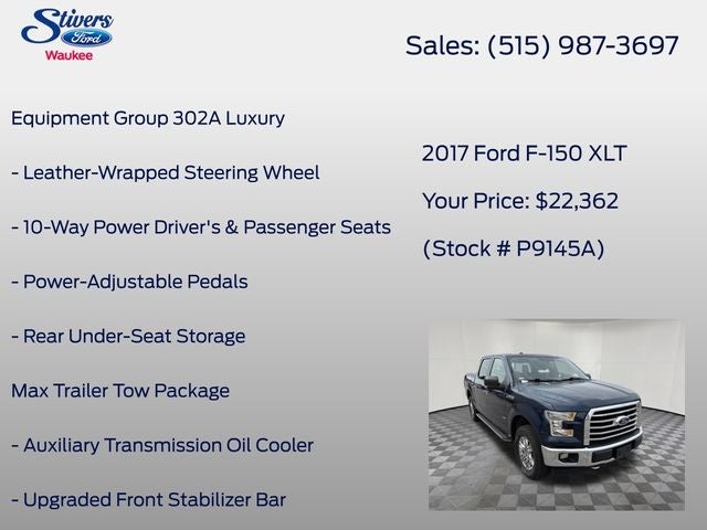 2017 Ford F-150 XLT