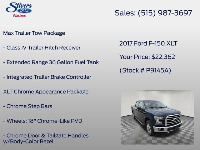 2017 Ford F-150 XLT