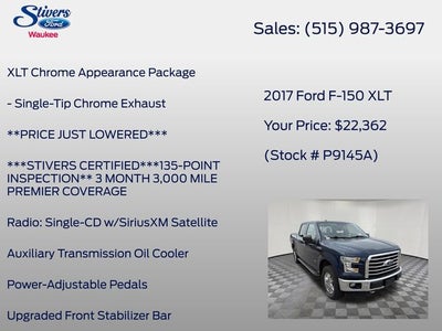 2017 Ford F-150 XLT