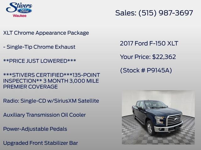 2017 Ford F-150 XLT