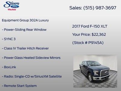 2017 Ford F-150 XLT