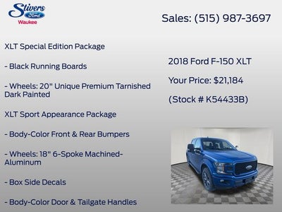 2018 Ford F-150 XLT
