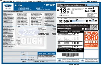 2016 Ford F-150 Lariat