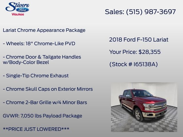 2018 Ford F-150 Lariat