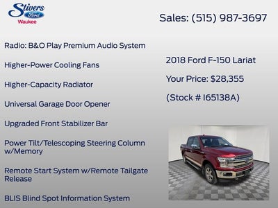 2018 Ford F-150 Lariat
