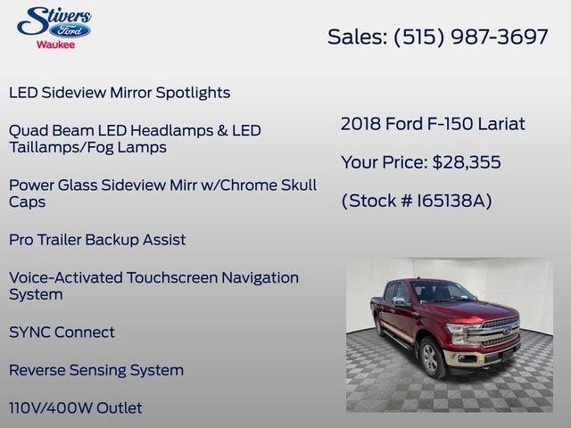 2018 Ford F-150 Lariat