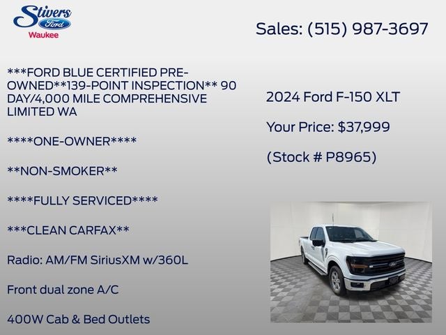 2024 Ford F-150 XLT
