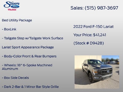 2022 Ford F-150 Lariat