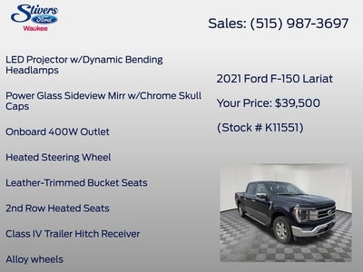 2021 Ford F-150 Lariat