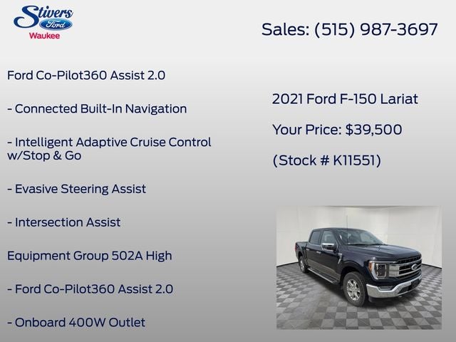2021 Ford F-150 Lariat