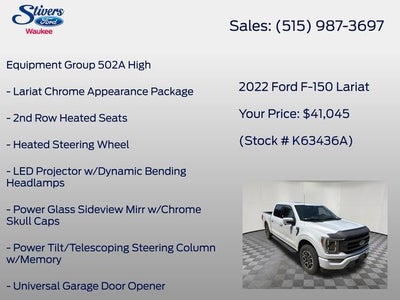 2022 Ford F-150 Lariat