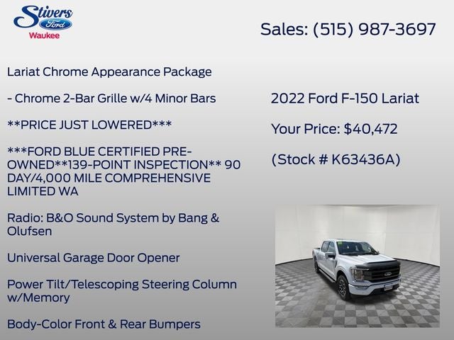 2022 Ford F-150 Lariat