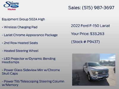 2022 Ford F-150 Lariat