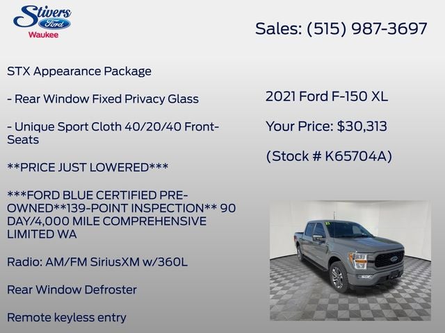 2021 Ford F-150 XL