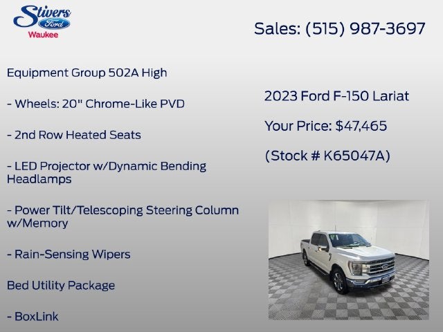 2023 Ford F-150 Lariat