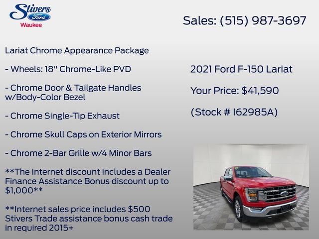 2021 Ford F-150 Lariat