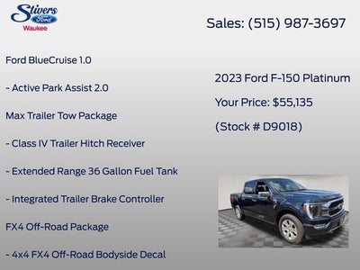 2023 Ford F-150 Platinum