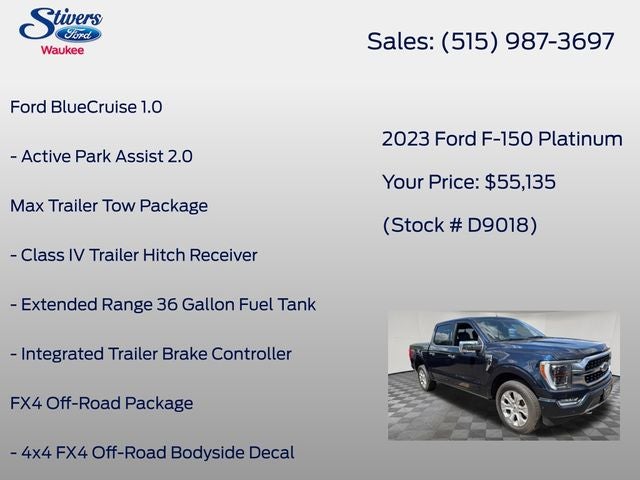 2023 Ford F-150 Platinum