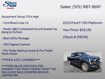 2023 Ford F-150 Platinum
