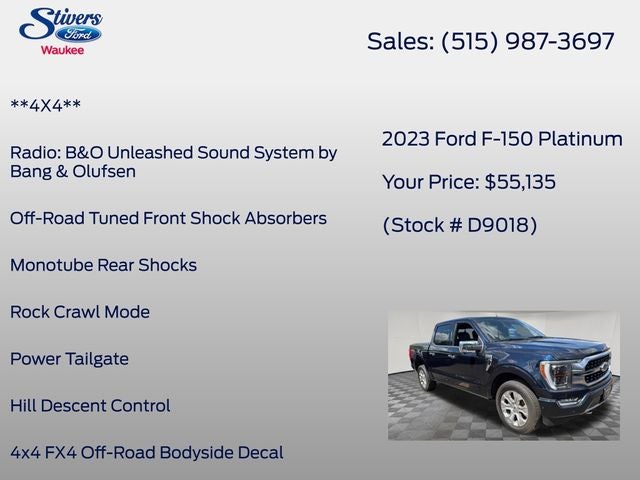 2023 Ford F-150 Platinum