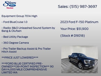2023 Ford F-150 Platinum