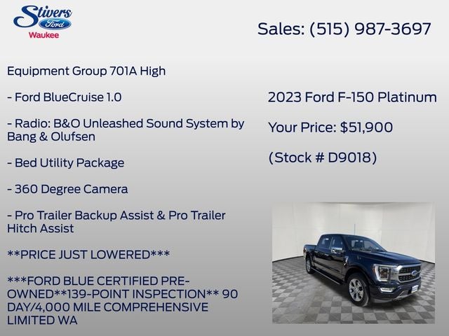 2023 Ford F-150 Platinum