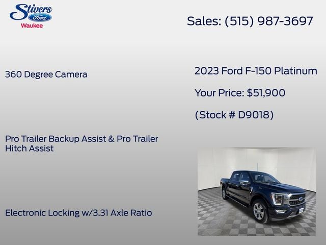 2023 Ford F-150 Platinum