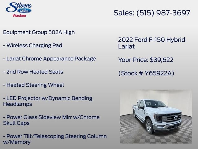 2022 Ford F-150 Lariat